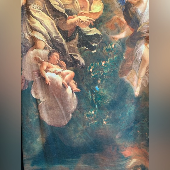 Cherub Artistic Print Slip Dress - Picture 3 of 4